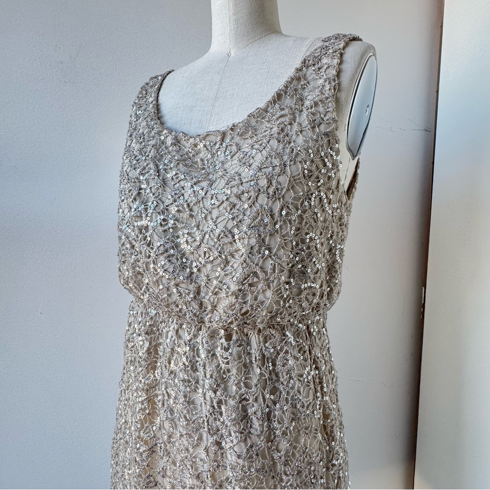 Vintage MM Couture Sequin Dress🍾🥂 sz M
